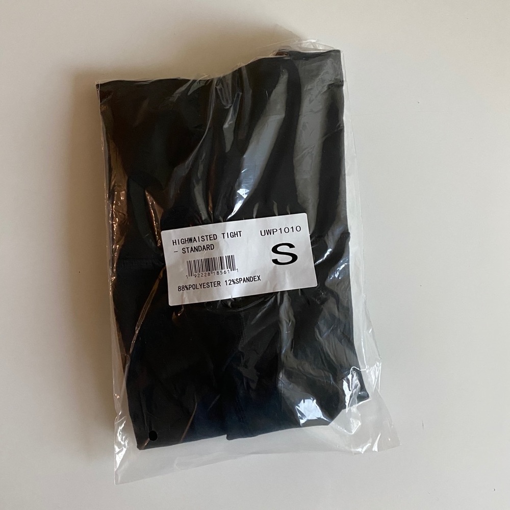 NWT Ethika high waist leggings small black - Picture 4 of 6
